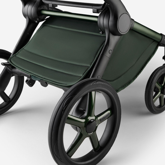 Bugaboo Fox 5 ratu komplekts Noir Limited Edition Midnight Green