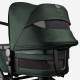 Bugaboo Fox 5 ratu komplekts Noir Limited Edition Midnight Green