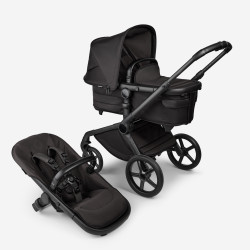 Bugaboo Fox 5 bassinet and seat stroller Noir Limited Edition Black Moonlight