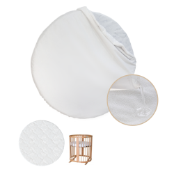Round aquastop mattress cover for bassinet Round aquastop mattress cover for bassinet