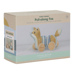 Little Dutch Pull-along wiggle Fox `Forest Friends` FSC Little Dutch Pull-along wiggle Fox `Forest Friends` FSC