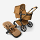 Bugaboo Fox 5 ratu komplekts Noir Limited Edition Amber Glow