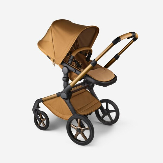 Bugaboo Fox 5 ratu komplekts Noir Limited Edition Amber Glow