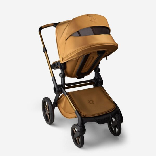 Bugaboo Fox 5 ratu komplekts Noir Limited Edition Amber Glow