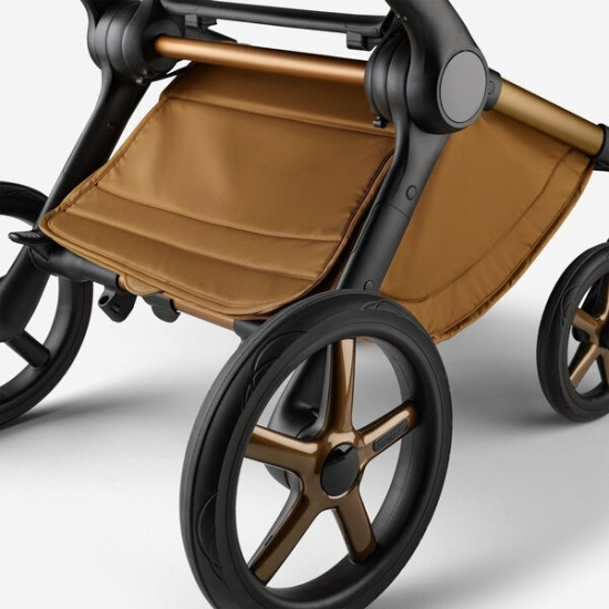 Bugaboo Fox 5 ratu komplekts Noir Limited Edition Amber Glow