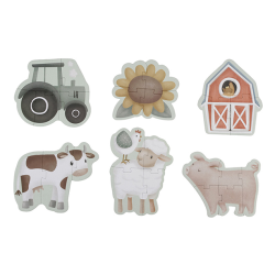 Little Dutch 6 in 1 puzzles ´Little Farm´ FSC Little Dutch 6 in 1 puzzles ´Little Farm´ FSC