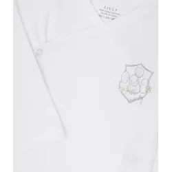 Bodijs Livly Mice Crossed Body White