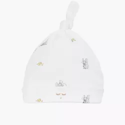 Livly Kokvilnas Cepure Mice Tossie Hat White