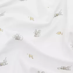 Livly Mice Blanket White Onesize