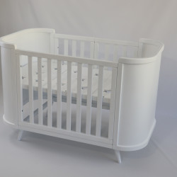 Gultiņa-transformers Boho ar kustīgu sienu White