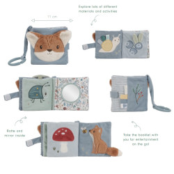 Little Dutch Mīksta spēļu grāmata 'Forest Friends"GRS Little Dutch Mīksta spēļu grāmata 'Forest Friends"GRS