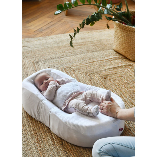 Ergonomiskais kokons Cocoonababy Red Castle - fleur de coton®