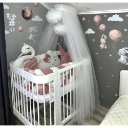 Gultiņa-transformers Nika Slim ar kustīgu sienu White