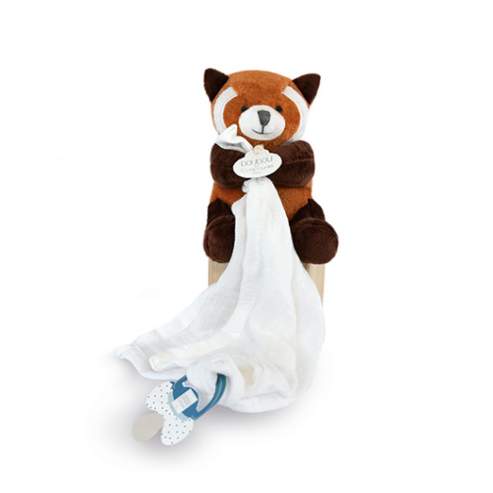 Rotalļieta Sarkana Panda ar klipsi maneklim DouDou