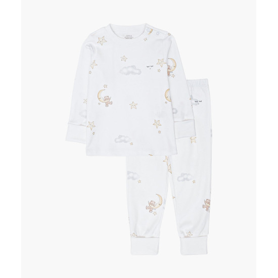 Livly Komplekts Teddy Dreams 2 Piece Set White