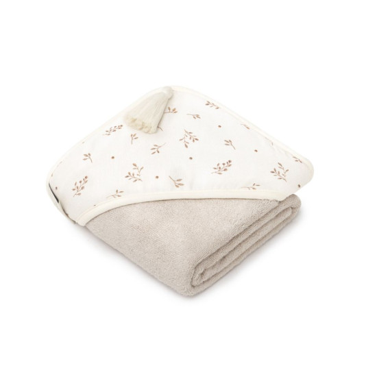 Dvielis ar kapuci Bamboo Towel - Twigs