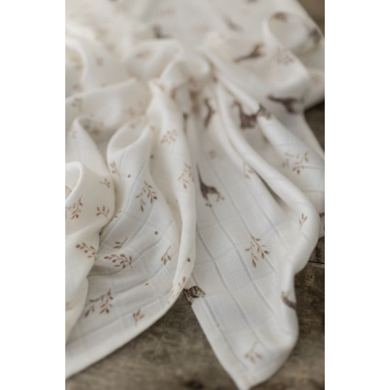 Dvielis ar kapuci Bamboo Towel - Twigs