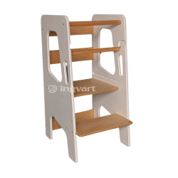 Wooden Step for toddlers Cappuccino/Natural Wooden Step for toddlers Cappuccino/Natural