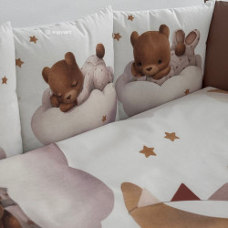 Cotton bed linen set "Bears In Pijamas" Cotton bed linen set "Bears In Pijamas"