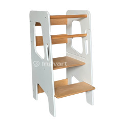 Wooden Step for toddlers White/Natural Wooden Step for toddlers White/Natural