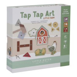 Little Dutch Tap tap art set ´Little Farm´ Little Dutch Tap tap art set ´Little Farm´