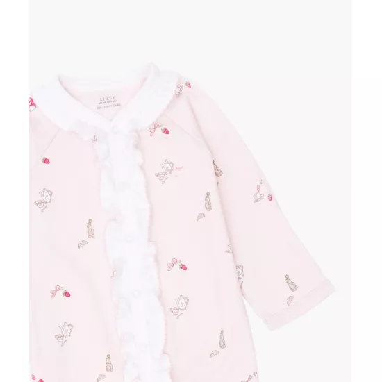 Café Sara Footie Pink