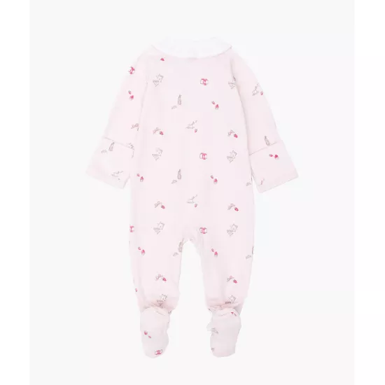 Café Sara Footie Pink