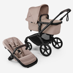 Bugaboo Fox 5 Renew bassinet and seat stroller Desert Taupe/Black Bugaboo Fox 5 Renew bassinet and seat stroller Desert Taupe/Black