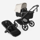 Bugaboo Fox 5 Renew ratu komplekts Misty white/Black