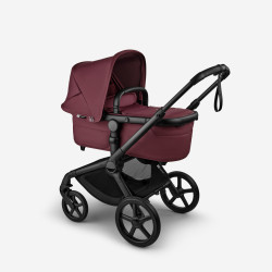 Bugaboo Fox 5 Renew bassinet and seat stroller Dark Cherry red/Black Bugaboo Fox 5 Renew bassinet and seat stroller Dark Cherry red/Black