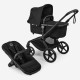 Bugaboo Fox 5 Renew ratu komplekts Heritage black/Black