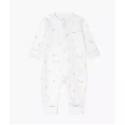 Livly Ducklings Overall White Livly Ducklings Overall White
