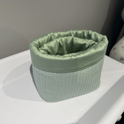 Ingvart Knitted children's baskets for things and toys, Green Ingvart Knitted children's baskets for things and toys, Green