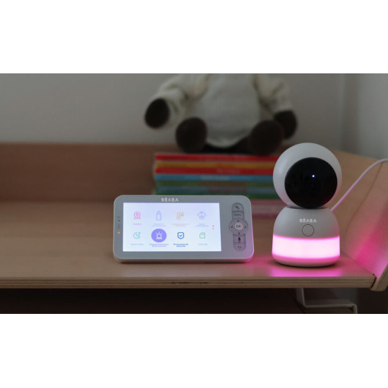 BÉABA® Zen Night Light Video Baby Monitor White