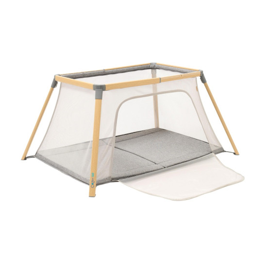 Tutti Bambini Bērnu Gultiņa-Šūpulītis  CoZee Go Oak/Charcoal