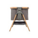 Tutti Bambini mazuļu šūpulis pie gultas CoZee Oak/Charcoal