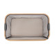 Tutti Bambini mazuļu šūpulis pie gultas CoZee Oak/Charcoal