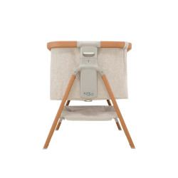 Tutti Bambini Bedside Crib CoZee Scandinavian Walnut-Ecru Tutti Bambini Bedside Crib CoZee Scandinavian Walnut-Ecru