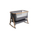Tutti Bambini mazuļu šūpulis pie gultas CoZee Air Oak/Charcoal