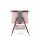 Tutti Bambini mazuļu šūpulis pie gultas CoZee Luxe Walnut-Blush