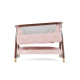Tutti Bambini mazuļu šūpulis pie gultas CoZee Luxe Walnut-Blush