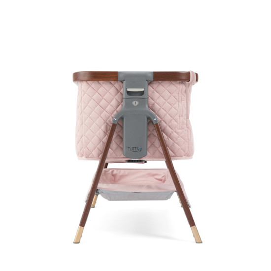 Tutti Bambini mazuļu šūpulis pie gultas CoZee Luxe Walnut-Cream