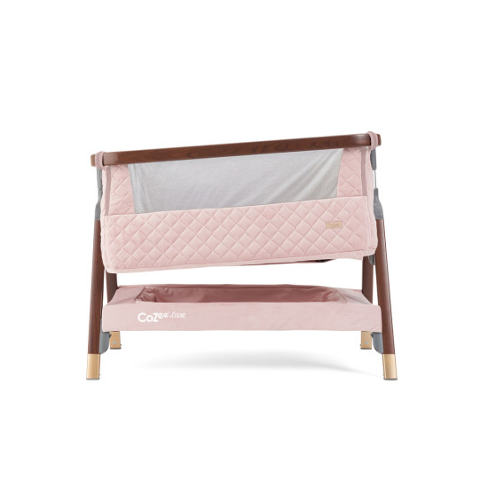 Tutti Bambini mazuļu šūpulis pie gultas CoZee Luxe Walnut-Cream