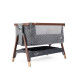 Tutti Bambini mazuļu šūpulis pie gultas CoZee Luxe Walnut-Slate