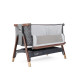 Tutti Bambini mazuļu šūpulis pie gultas CoZee Luxe Walnut-Slate