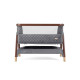 Tutti Bambini mazuļu šūpulis pie gultas CoZee Luxe Walnut-Slate