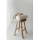 Bambusa Pleds 80х100 Light  Grey-Fir