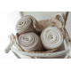 Bambusa Pleds 80х100 Light  Grey-Fir