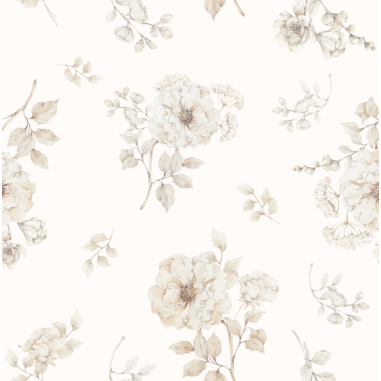 Bambusa muslīna autiņš 65x65 – Boho Flowers
