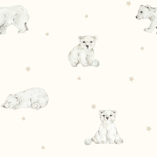 Bambusa muslīna autiņš 65x65 – Little Bears